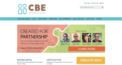 Desktop Screenshot of cbeinternational.org